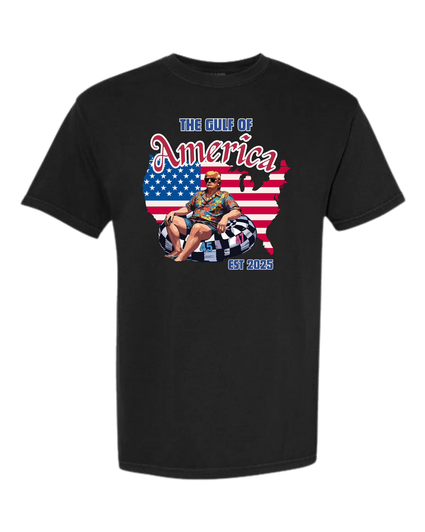 The Gulf of America - Comfort Colors - Heavyweight Unisex Tee - Neutral Colors