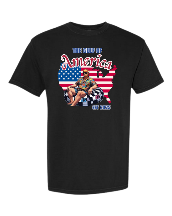 The Gulf of America - Comfort Colors - Heavyweight Unisex Tee - Neutral Colors