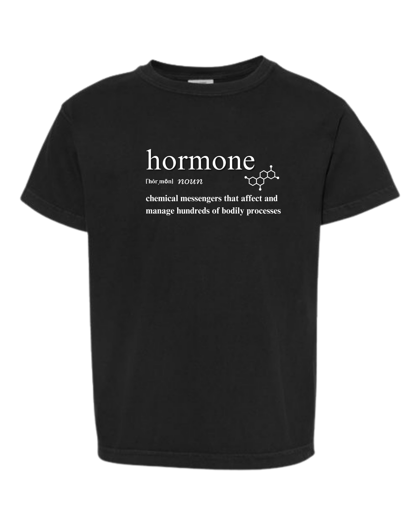 Hormone - Comfort Colors - Heavyweight Youth Tee - Neutral Colors & Blues