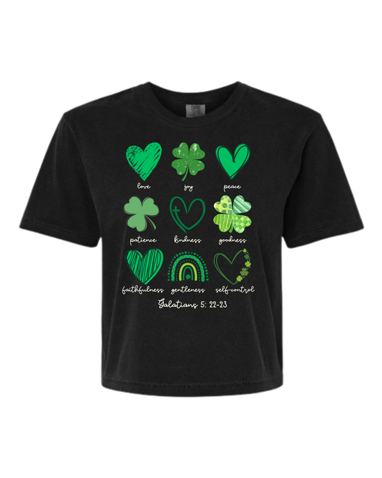 Galatians 5 - St Patrick's Day - Comfort Colors - Boxy T - Assorted Colors