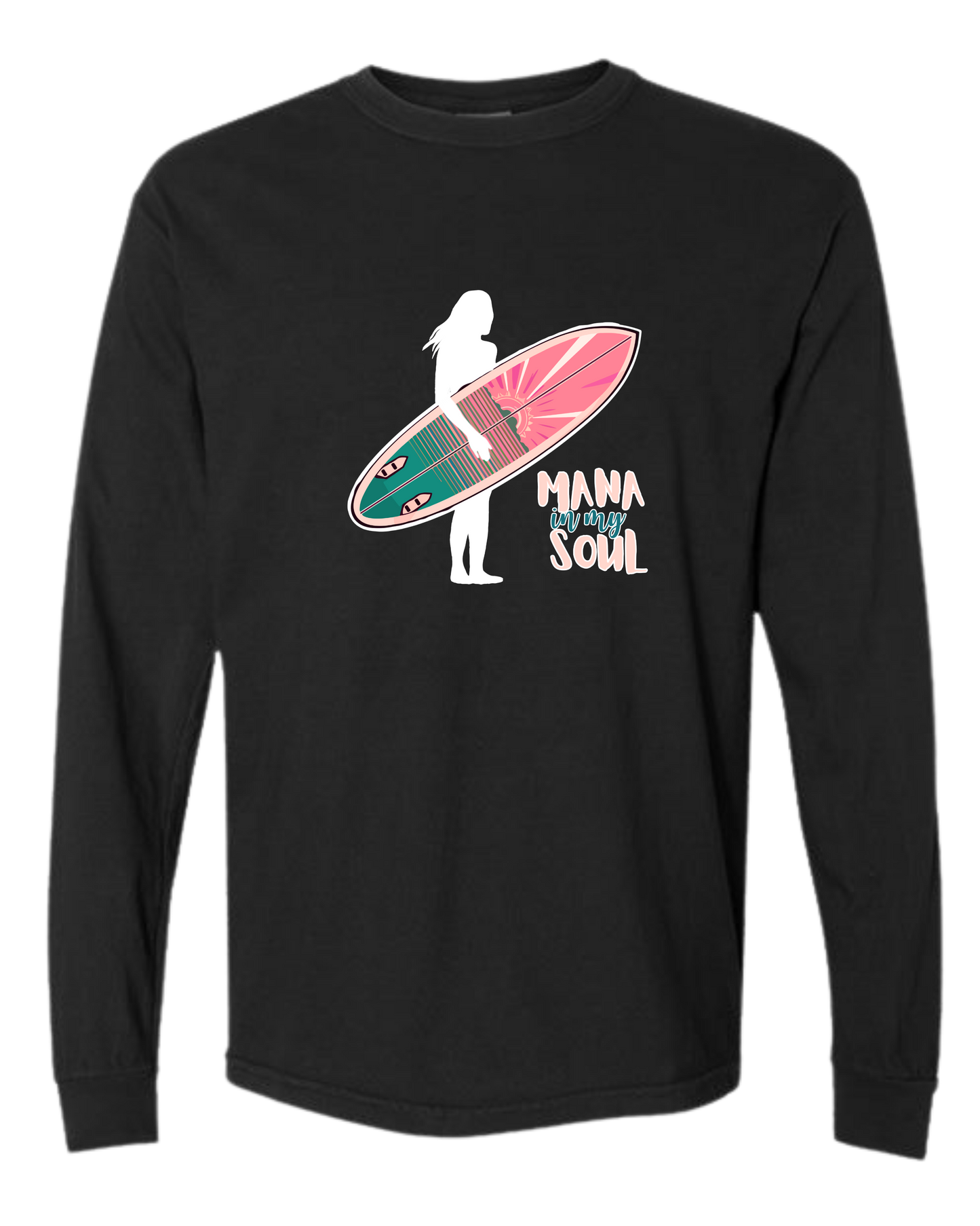 Mana in My Soul - Comfort Colors - Heavyweight Long Sleeve Tee - Neutral Colors