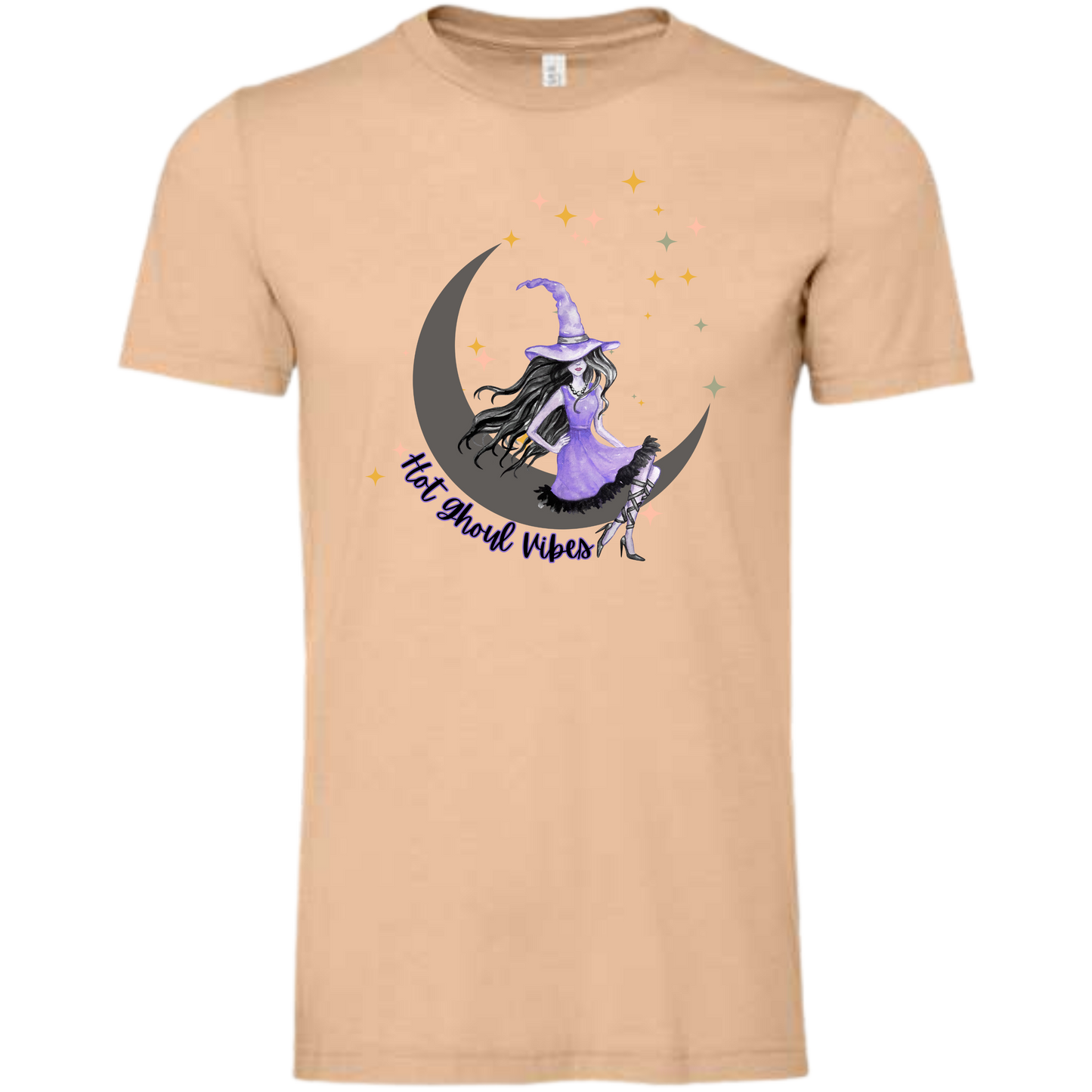 HP - Hot Ghoul Vibes - Unisex Tee - Browns and Greens