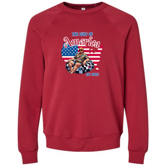 The Gulf of America - Sponge Fleece Raglan Sweatshirt - Assorted Colors