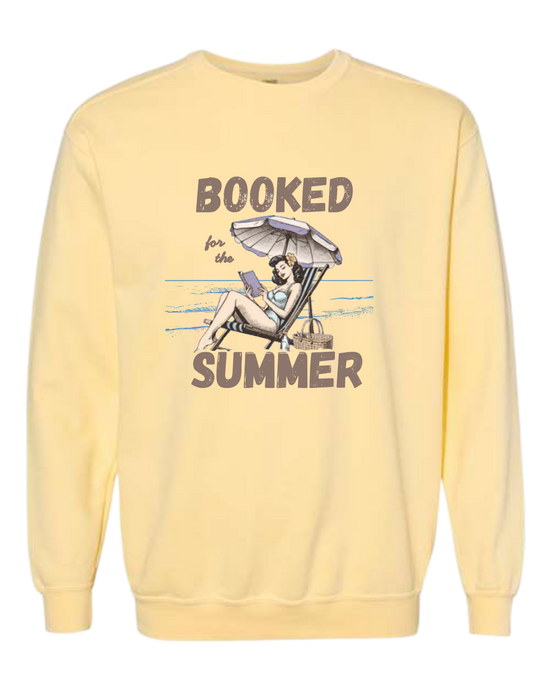 Booked for the Summer - Comfort Colors - Sweatshirt - Assorted Colors