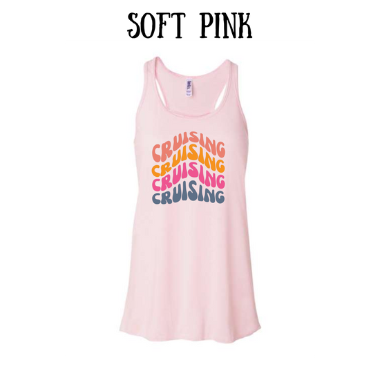 VP - Cruising, Cruising - Women's Flowy Racerback Tank