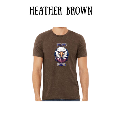PP - Free Bird - Unisex Tee - Yellows, Oranges, Reds