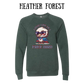 PP - Lovin' Life As A Free Bird - Sponge Fleece Raglan Sweatshirt - Greens, Neutrals