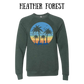 VP - A Hui Hou  - Sponge Fleece Raglan Sweatshirt - Greens, Neutrals