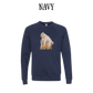 AC - Muscle Bear - Sponge Fleece Raglan Sweatshirt - Blues, Purples