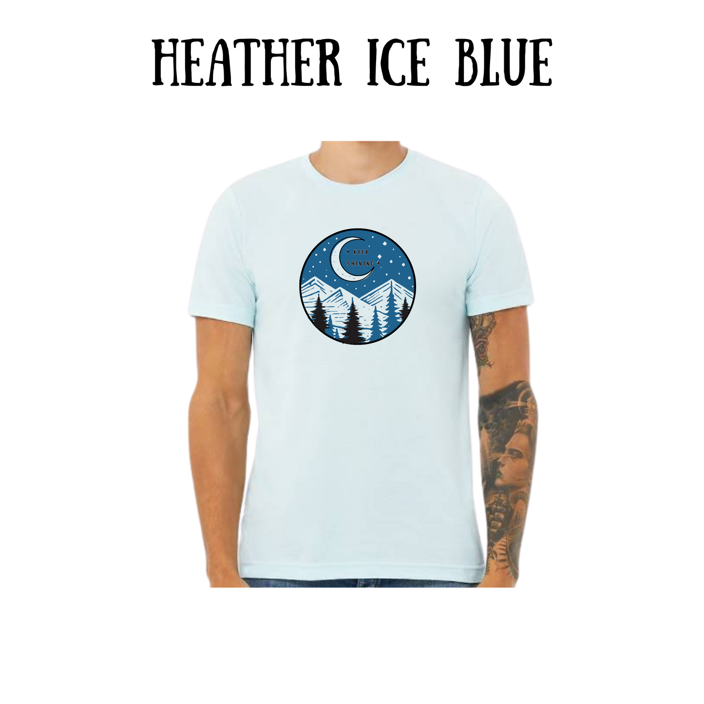 OP - Keep Shining - Unisex Tee - Blues