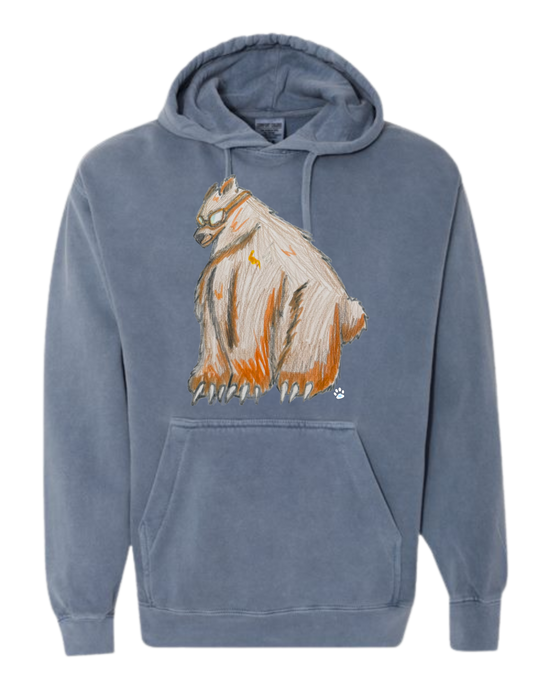 Muscle Bear - Comfort Colors - Hooded Sweatshirt - Assorted Colors