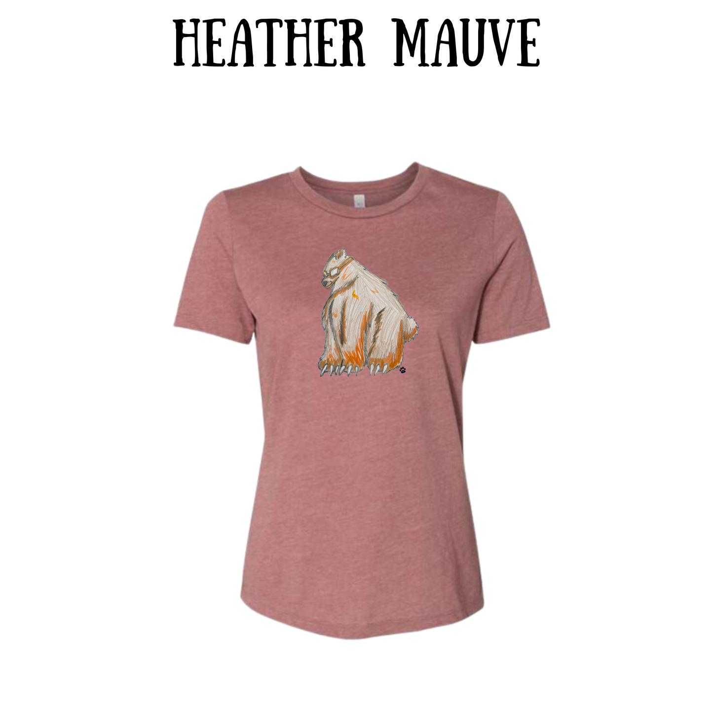 AC - Muscle Bear - Women's Relaxed Fit Tee - Assorted Colors