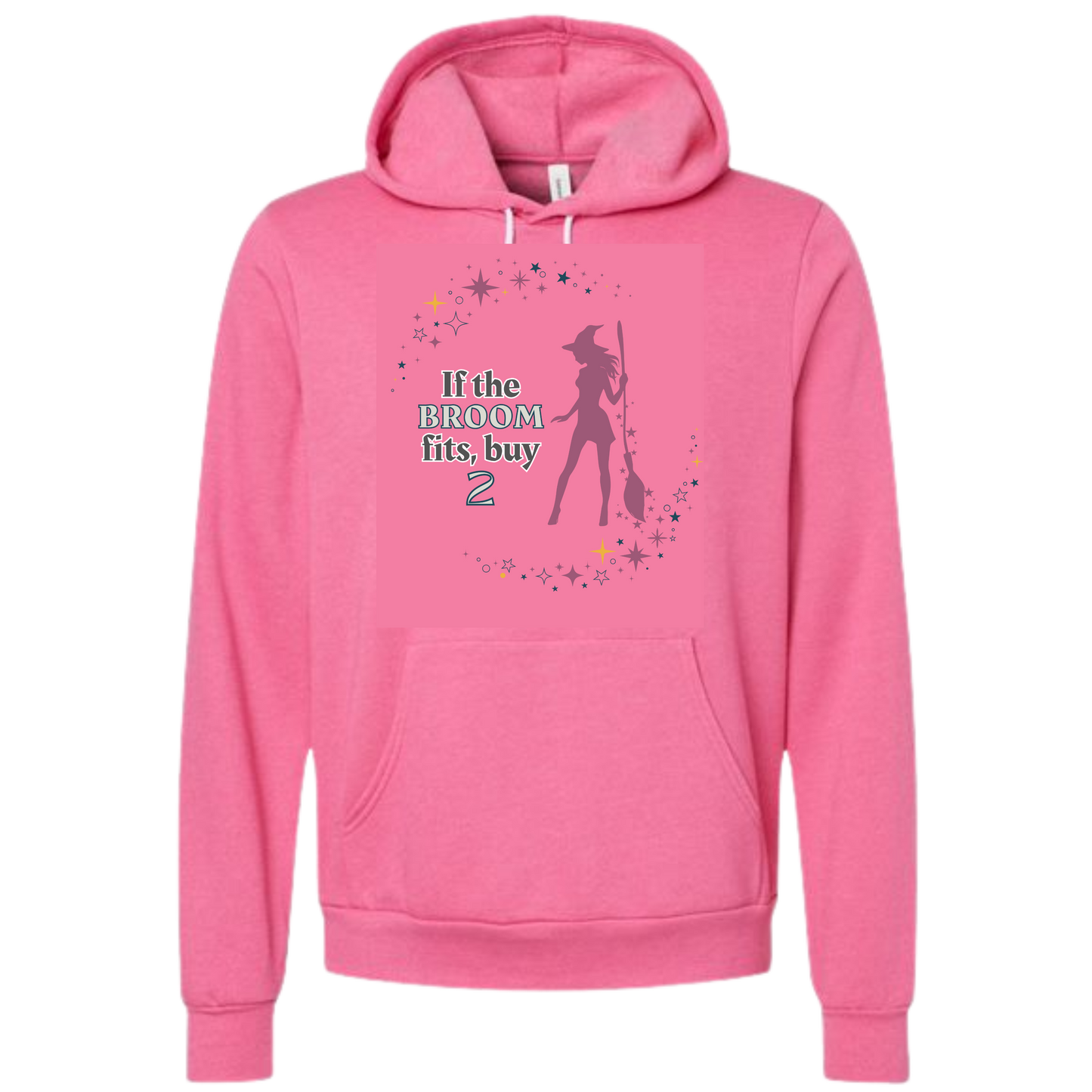 HP - If The Broom Fits - Sponge Fleece Hoodie - Assorted Colors