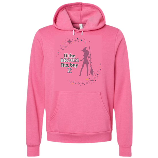 HP - If The Broom Fits - Sponge Fleece Hoodie - Assorted Colors
