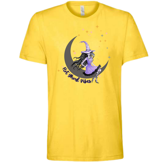 Hot Ghoul Vibes - Unisex Tee - Yellows