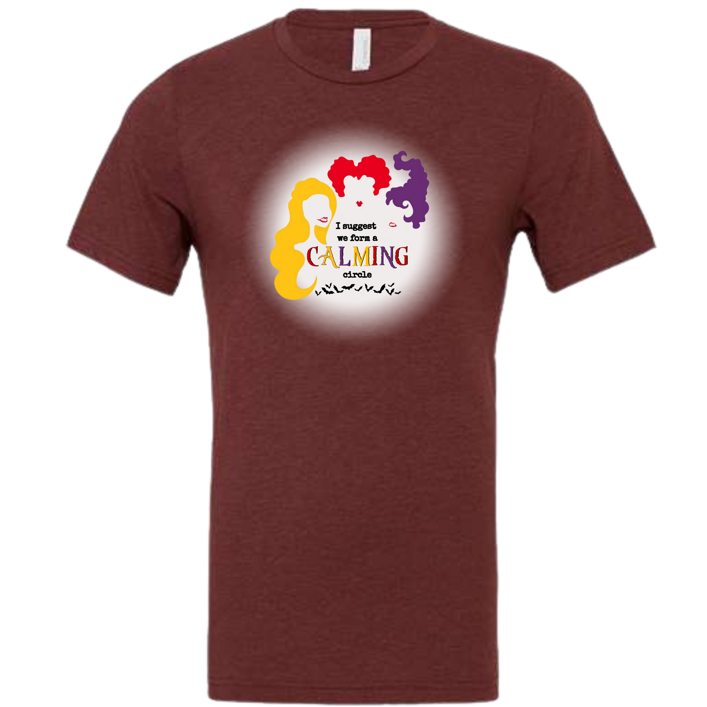 Calming Circle - Unisex Tee - Reds