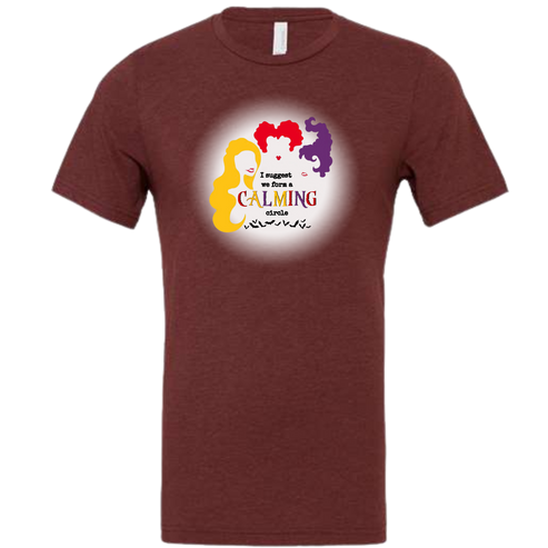 Calming Circle - Unisex Tee - Reds