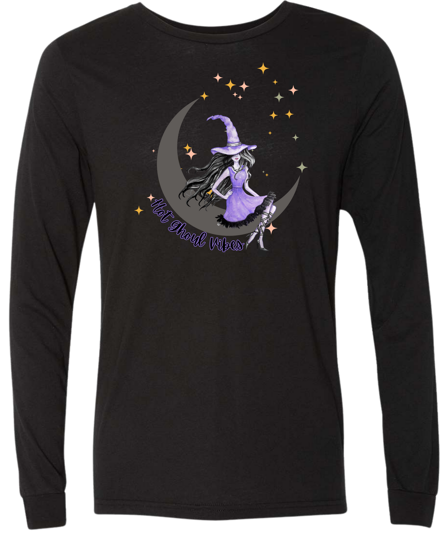 HP - Hot Ghoul Vibes - Unisex Long Sleeve - Neutral Colors