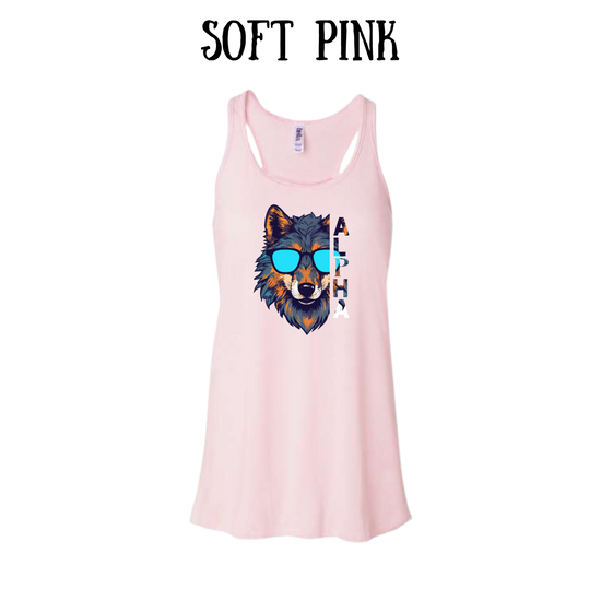 BP - Alpha - Women's Flowy Racerback Tank