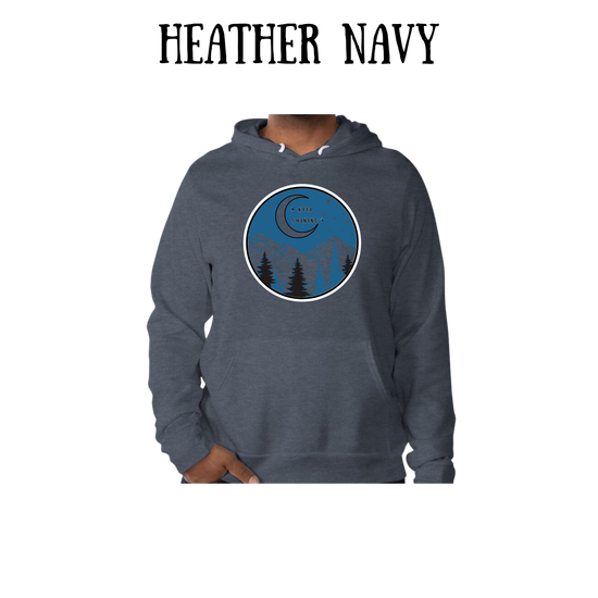 OP - Keep Shining - Sponge Fleece Hoodie - Blues, Purples