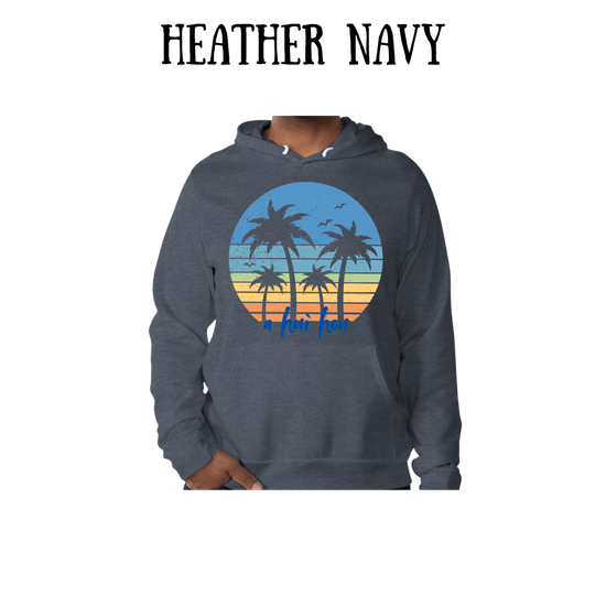 VP - A Hui Hou - Sponge Fleece Hoodie - Blues, Purples