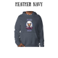 PP - Free Bird - Sponge Fleece Hoodie - Blues, Purples