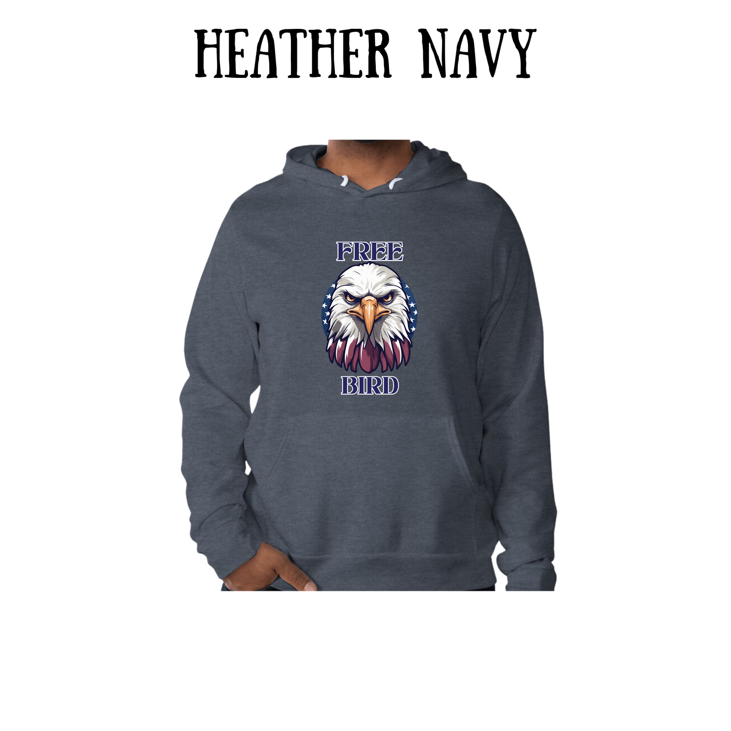 PP - Free Bird - Sponge Fleece Hoodie - Blues, Purples