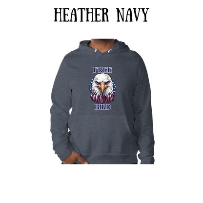 PP - Free Bird - Sponge Fleece Hoodie - Blues, Purples