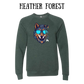 BP - Alpha - Sponge Fleece Raglan Sweatshirt - Greens, Neutrals