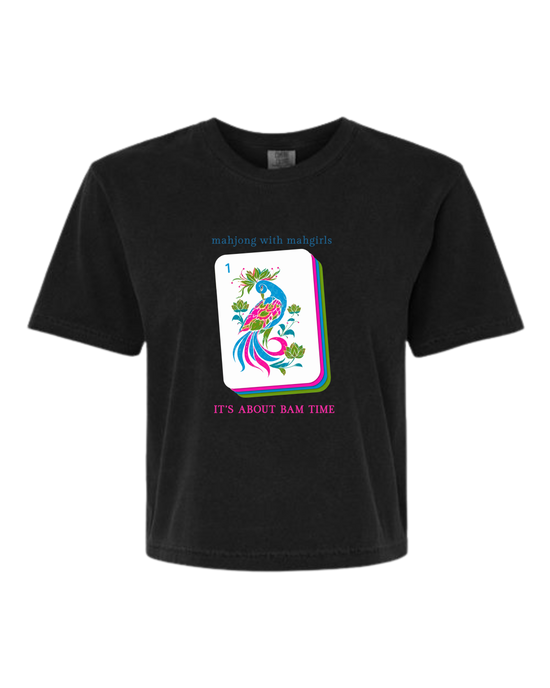Mahjong With Mahgirls - Comfort Colors - Boxy T - Assorted Colors