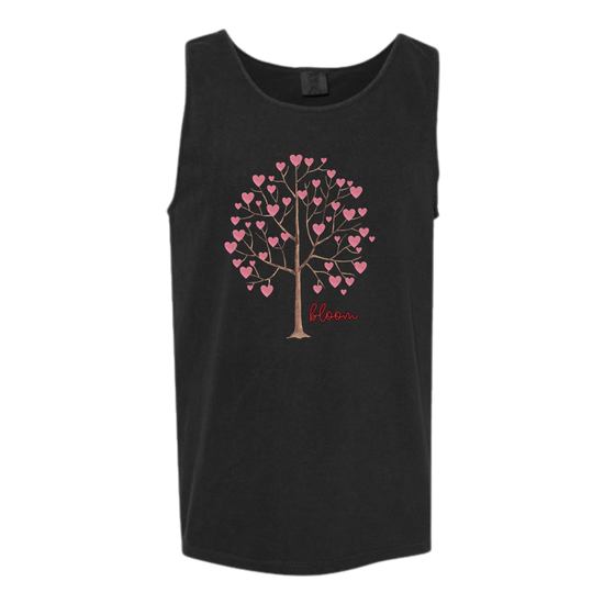 Bloom - Comfort Colors - Unisex Tank - Neutral Colors & Blues