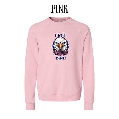 PP - Free Bird - Sponge Fleece Raglan Sweatshirt - Assorted Colors