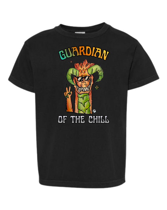 Guardian of The Chill - Comfort Colors - Heavyweight Youth Tee - Neutral Colors & Blues
