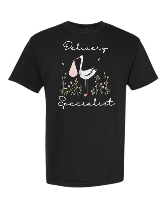 Delivery Specialist - Comfort Colors - Heavyweight Unisex Tee - Neutral Colors