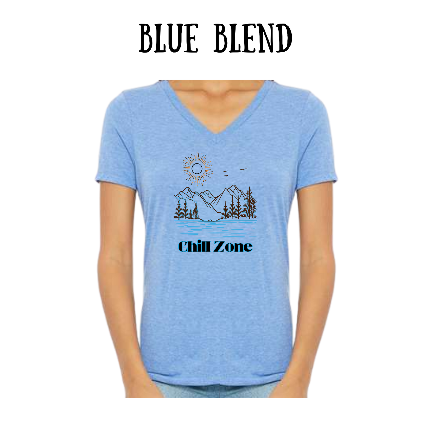 CP - Chill Zone - Women's V-Neck - Assorted Colors