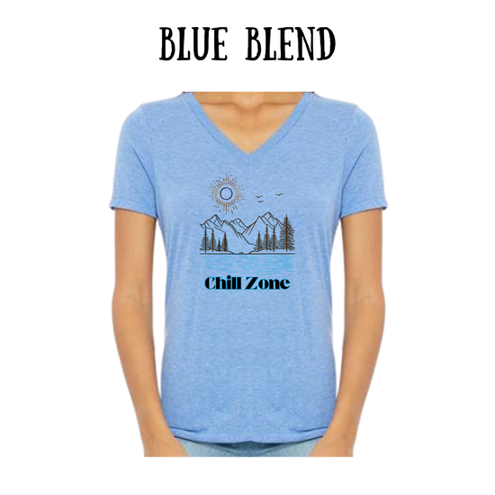 CP - Chill Zone - Women's V-Neck - Assorted Colors
