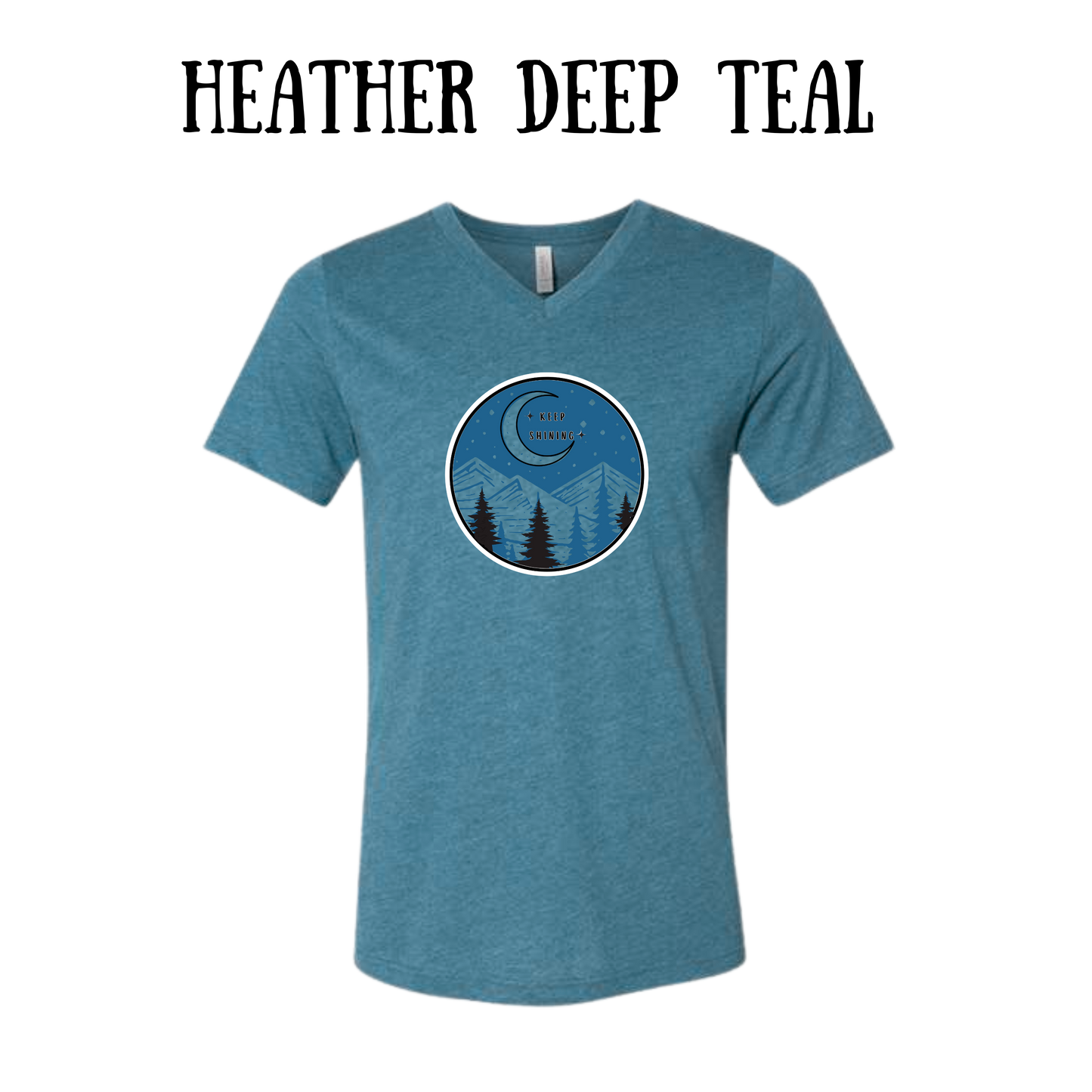 OP - Keep Shining - Unisex V-Neck - Assorted Colors