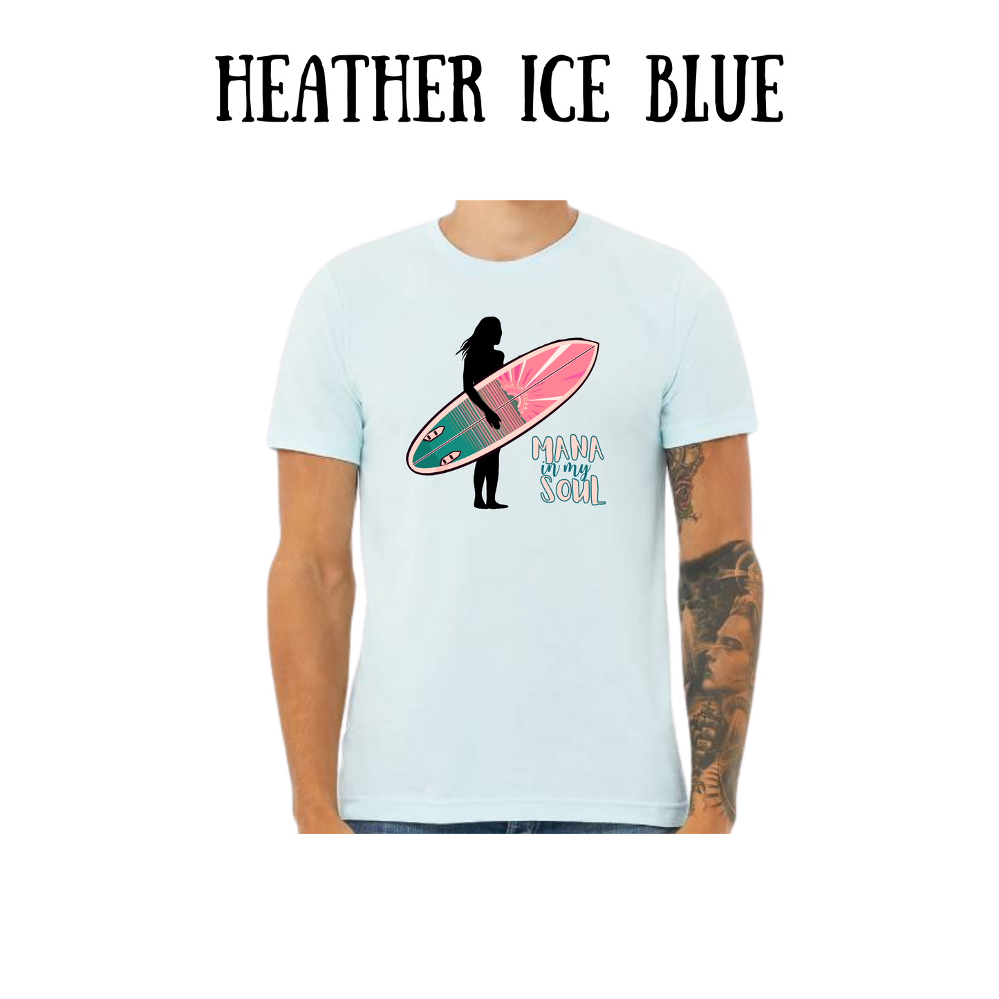 VP - Mana in My Soul - Unisex Tee - Blues