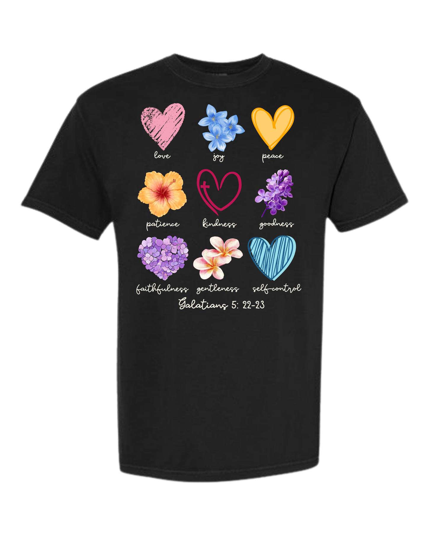 Galatians 5 - Spring - Comfort Colors - Heavyweight Unisex Tee - Neutral Colors