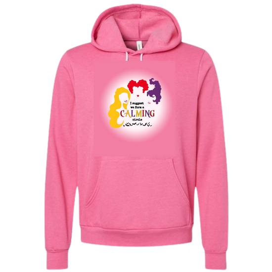 Calming Circle - Sponge Fleece Hoodie - Assorted Colors