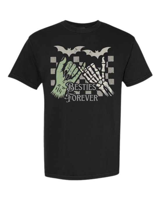 Besties Forever - Comfort Colors - Heavyweight Unisex Tee - Neutral Colors