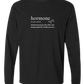 Hormone - Comfort Colors - Heavyweight Long Sleeve Tee - Neutral Colors