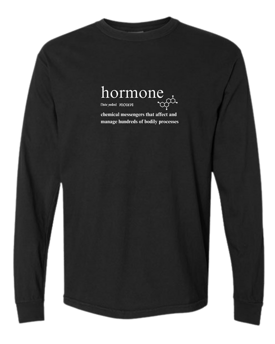 Hormone - Comfort Colors - Heavyweight Long Sleeve Tee - Neutral Colors