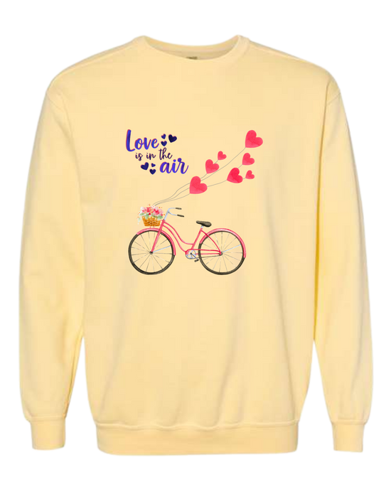 Love is in the Air - Comfort Colors - Sweatshirt - Assorted Colors