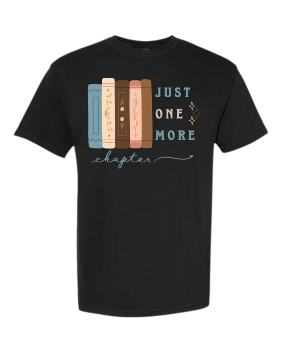 Just One More Chapter - Comfort Colors - Heavyweight Unisex Tee - Neutrals