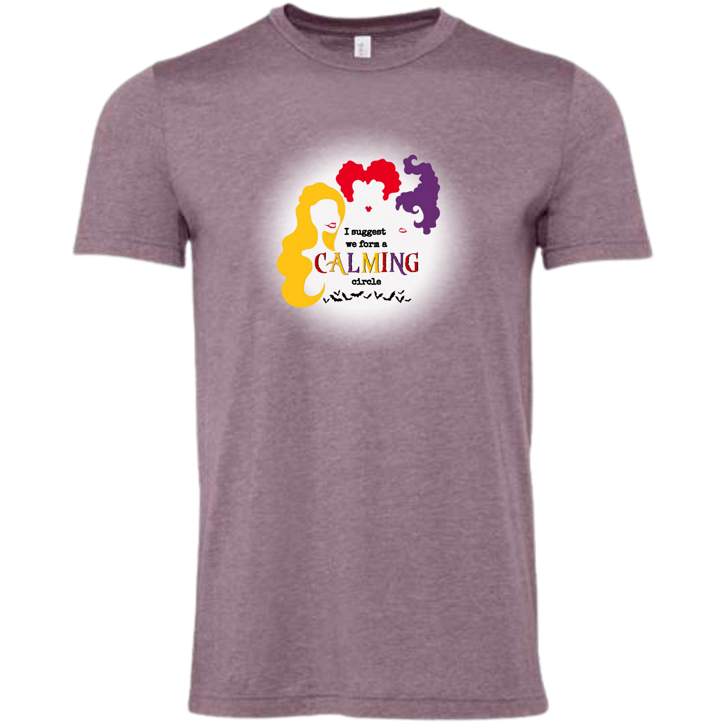 Calming Circle - Unisex Tee - Purples