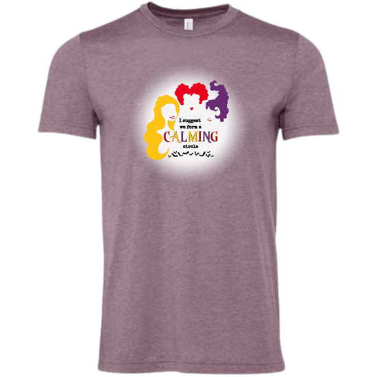 Calming Circle - Unisex Tee - Purples