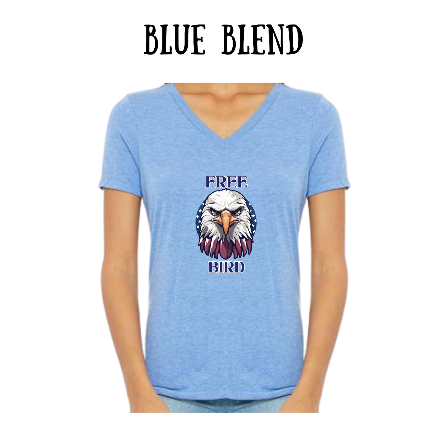 PP - Free Bird - Women's V-Neck - Assorted Colors