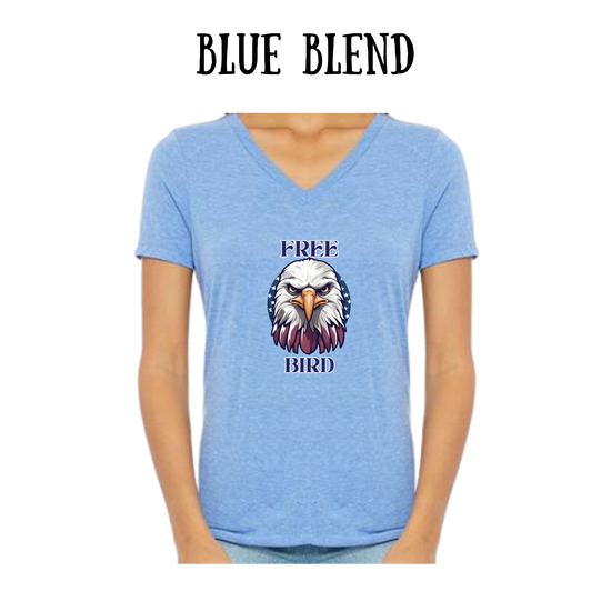 PP - Free Bird - Women's V-Neck - Assorted Colors