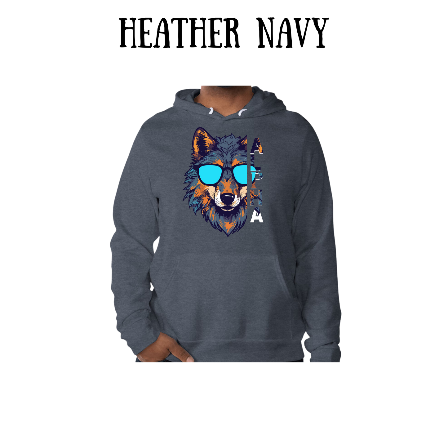 BP - Alpha - Sponge Fleece Hoodie - Blues, Purples